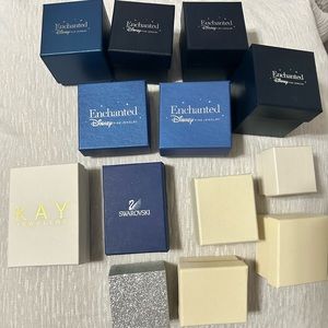 Disney Enchanted, Kay’s Jewelers and Swarovski EMPTY boxes